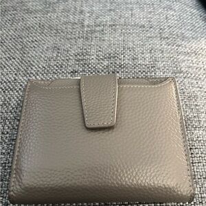 Elegant grey Leather Wallet